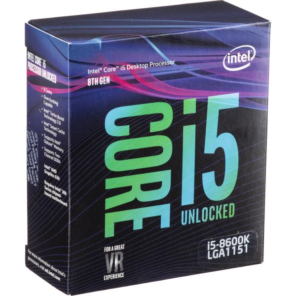 PROCESADOR INTEL I5-8600K 3.6GHZ
