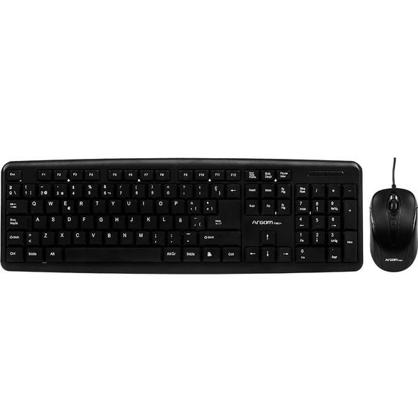 TECLADO Y MOUSE ARGOM SP ARG-KB7418
