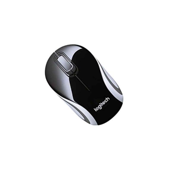 MOUSE LOGITECH INALAMBRICO MINI M187 NEGRO 1000DPI 910-005459