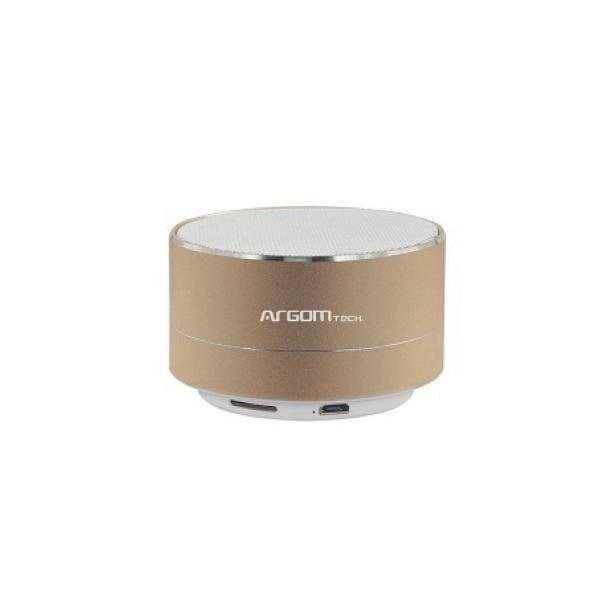 PARLANTE ARGOM CYCLONE INALAMBRICO BT DORADO ARG-SP-2803GD
