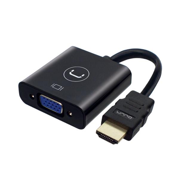 ADAPTADOR HDMI VGA UNNO TEKNO AD4202BK