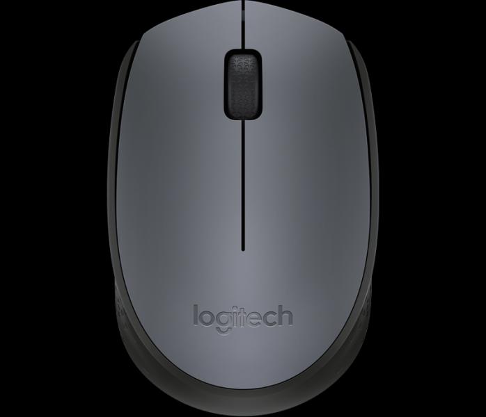 MOUSE LOGITECH INALAMBRICO M170 GREY/BLACK 910-004940