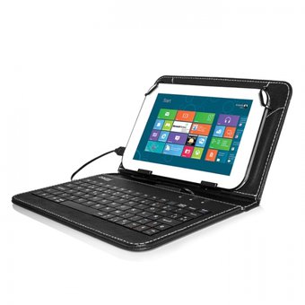ESTUCHE BLUETOOTH PARA TABLET CON TECLADO ARGOM ARG-KB-0277