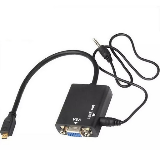 CABLE MICRO HDMI TO SVGA CON AUDIO AGILER 1892
