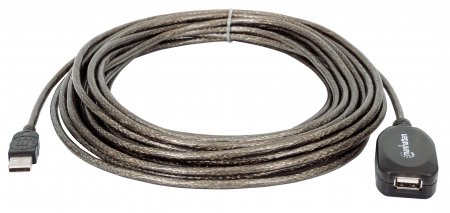 CABLE EXTENSION USB 10 MTS PUNTA REDUNDANTE MANHATTAN