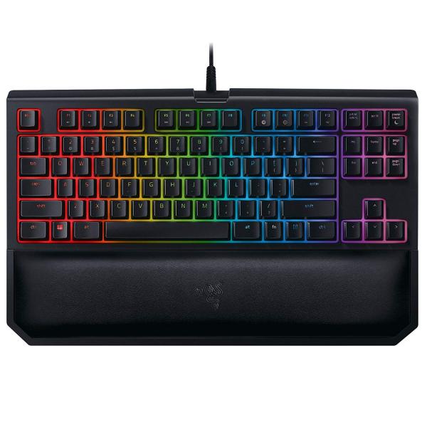 TECLADO RAZER - BLACK WIDOW X TOURNAMENT EDITION CHROMA - MULTICOLOR - RZ03-01770100