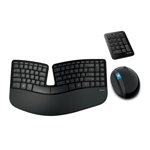 TECLADO Y MOUSE ERGONOMICO MICROSOFT SCULPT SPANISH L5V-00004