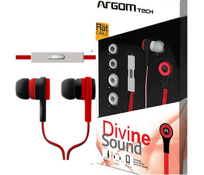 AURICULAR ROJO ARGOM EFFECT (DIVINE) SOUND  ARG-HS-0595R