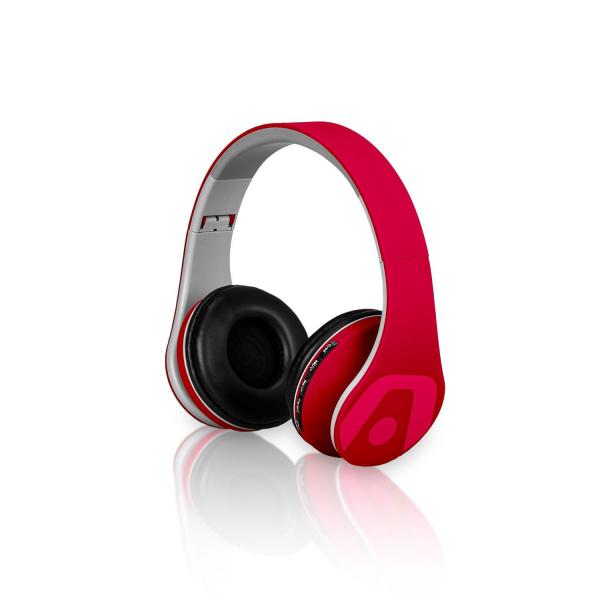 HEADSET BLUETOOTH ROJO ARGOM BT VIBE ARG-HS-2552RD
