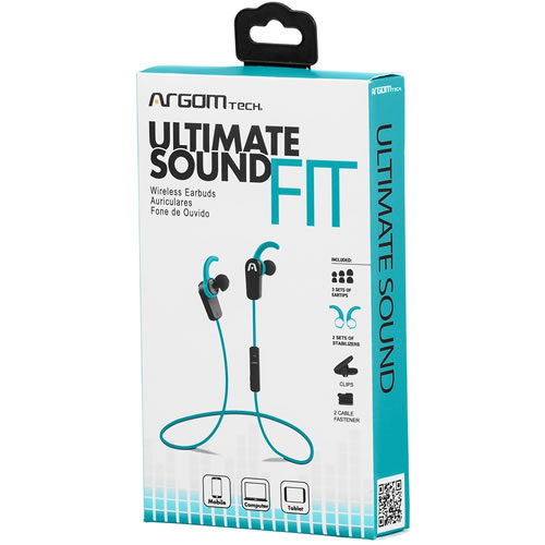 AURICULAR BLUETOOTH ARGOM ULTIMATE FIT AZUL ARG-HS-2038BL