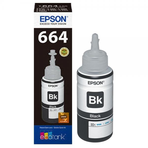 BOTELLA DE TINTA EPSON NEGRO T664120