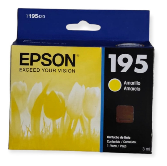 CARTUCHO MAXCOLOR AMARILLO T195420