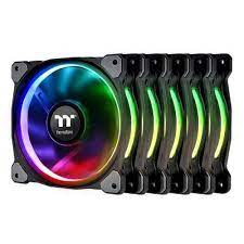 ABANICO PARA CASE THERMALTAKE RIING PLUS RGB CL-F058 12 CM 5 PACK