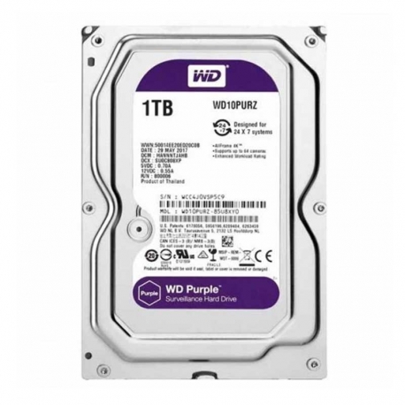 HD INTERNO 1TB 3.5 WD WD10PURZ PURPLE