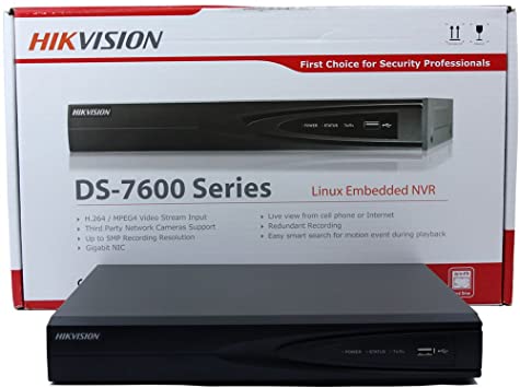 GRABADORA NVR HIKVISION NETWORK DS-7616NI-E2/8P 16-CH
