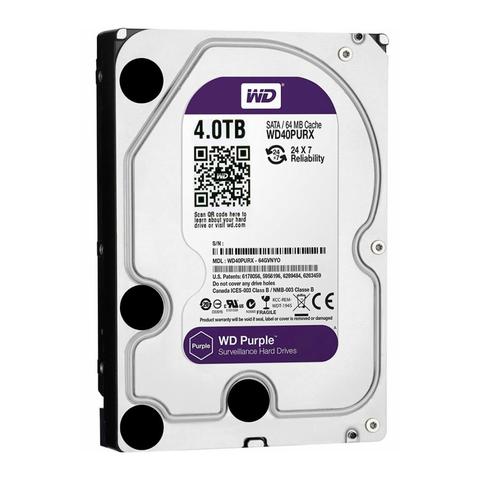 HD INTERNO 4TB 3.5 WD 5400RPM PURPLE WD40PURZ