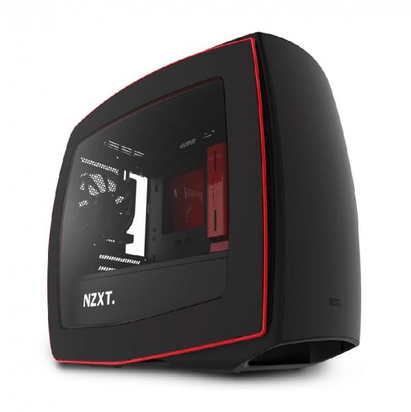 CASE GAMER NZXT MANTA NEGRO-ROJO CA-MANTW-M2