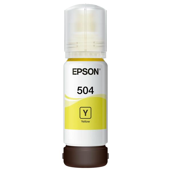 BOTELLA DE TINTA EPSON AMARILLO T504420