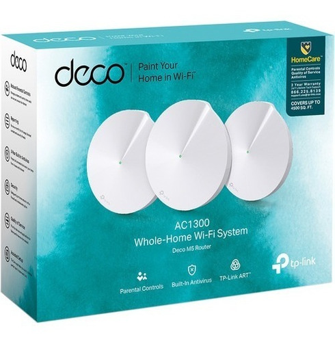 SISTEMA WIFI TP LINK DECO M5 (3PACK) AC1300