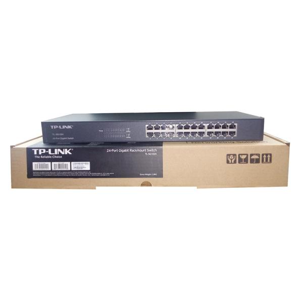 SWITCH TP LINK 24 PUERTOS 110/220V RACKMOUNT TL-SG1024 10/100/1000