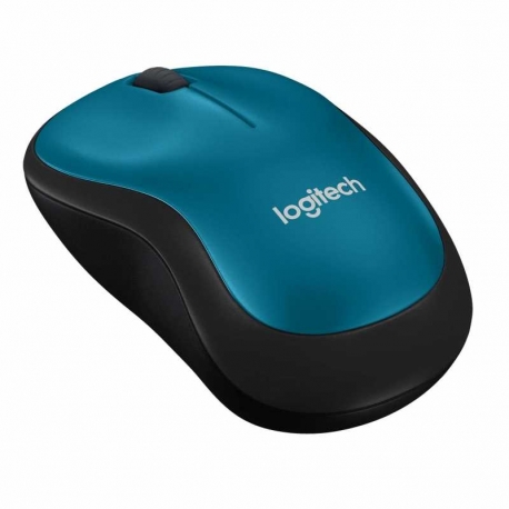 MOUSE LOGITECH INALAMBRICO M185 AZUL 910-003636