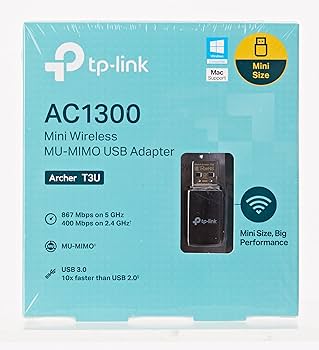 ADAPTADOR TP LINK USB INALAMBRICO MINI MU-MIMO ARCHER T3U (US)
