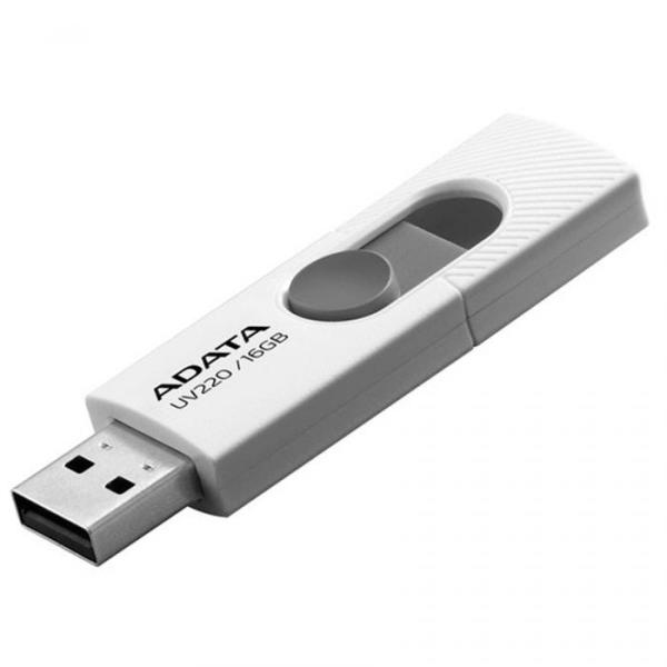 MEMORIA USB 16GB ADATA AUV220-16G-RWHGY WHITE