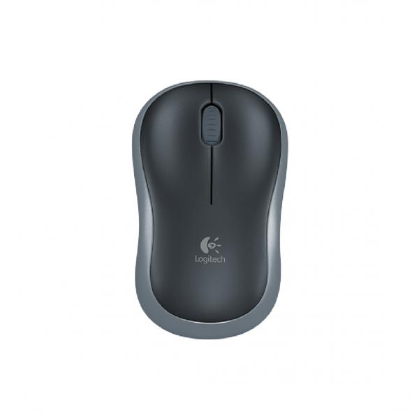 MOUSE LOGITECH M185 INALAMBRICO PLATEADO 910-002225