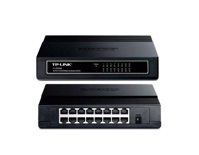 SWITCH TP LINK 16 PUERTOS TL-SF1016DS 10/100