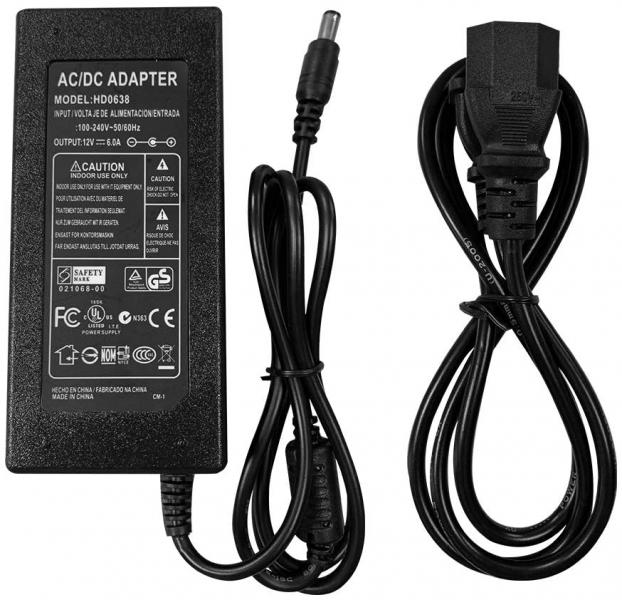 FUENTE DE PODER DC 12V/6A