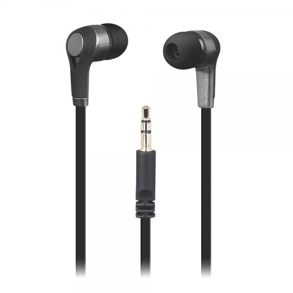 AURICULAR UNNO TEKNO ROCKBUDS 3.5MM BLACK HS7003BK