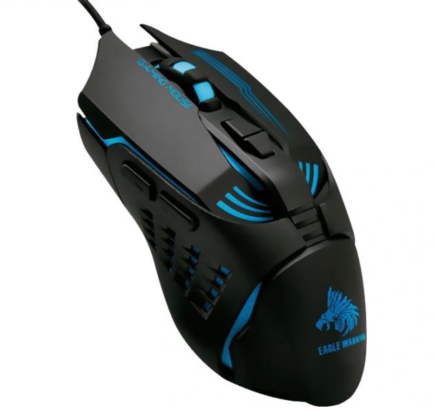 MOUSE GAMER EAGLE WARRIOR WASP FIGHTER USB 3D7Key Optical gaming Mouse