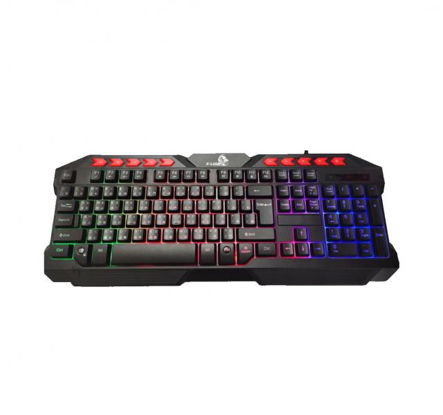 TECLADO GAMER X-LION USB KB-240 ONE COLOR RAINBOW W19 KEY NO GHOSTING FUN