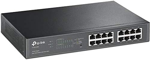 SWITCH TP LINK 16 PUERTOS SMART POE TL-SG1016PE