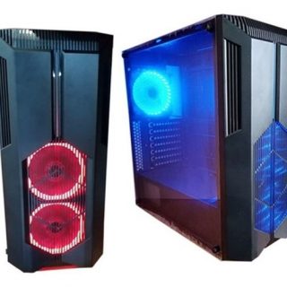 CASE GAMER C503 USB & AUDIO USB 3.0+USB 1.0+HD AUDIO + TEMPERED GLASS