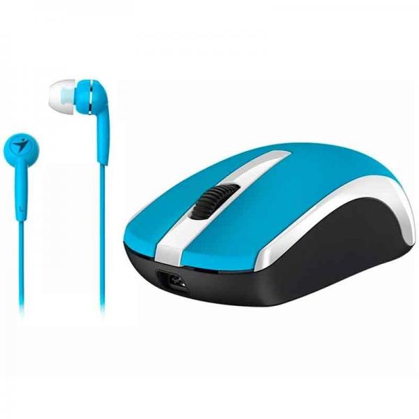 MOUSE Y AURICULAR GENIUS COMBO MH-8100 BLUE 31280001402