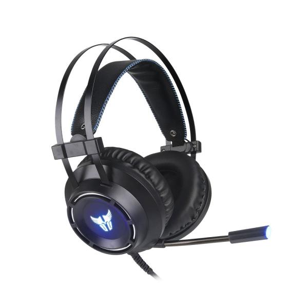 HEADSET ARGOM GAMING COMBAT USB BLACK/BLUE ARG-HS-2846BK BLACK/BLUE