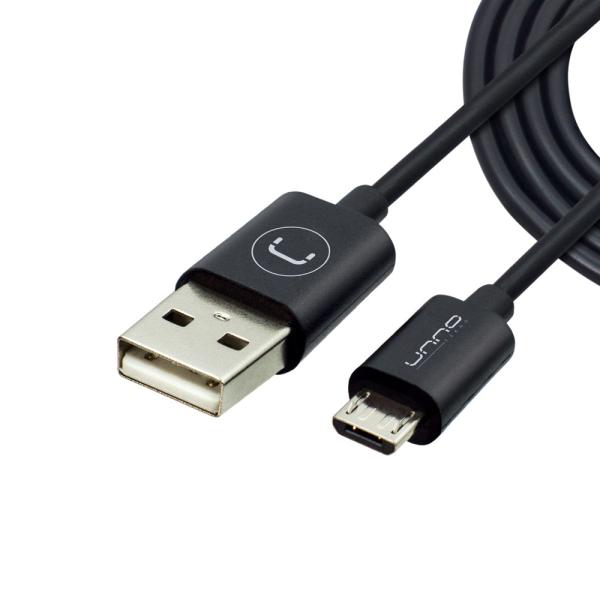 CABLE UNNO TEKNO MICRO USB 2.0 3M/10FT BLACK CB4055BK
