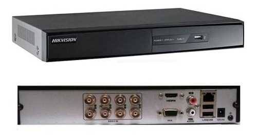 GRABADORA DVR HIKVISION 8 CANALES DS-7208HGHI-F1