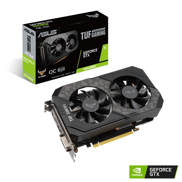 TARJETA DE VIDEO ASUS TUF GTX1660S-O6G-GAMING