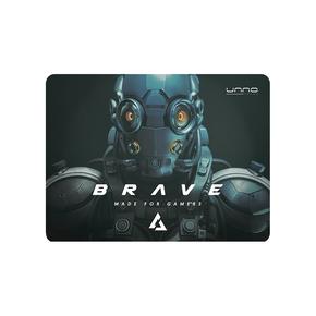 MOUSE PAD UNNO TEKNO BRAVE GAMING 27 X 32CM MP6051GN