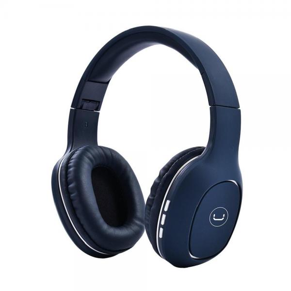 HEADSET UNNO TEKNO OVALA BT CON MICROFONO AZUL HS7408BL