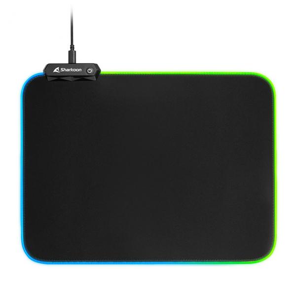 MOUSE PAD GAMER SHARKOON 1337 RGB V2 900 (4044951029990)