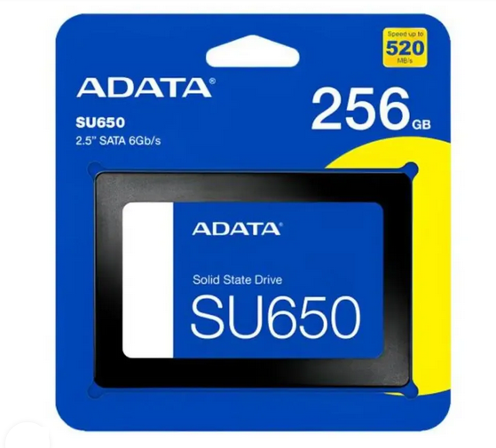 HD INTERNO 256GB 2.5 SOLIDO ADATA ASU650SS-256GT-R