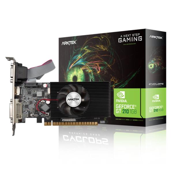 TARJETA DE VIDEO ARKTEK GT210 1GB DDR3 AKN210D3S1GL1