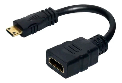 ADAPTADOR UNNO TEKNO MINI HDMI TO HDMI AD3005BK
