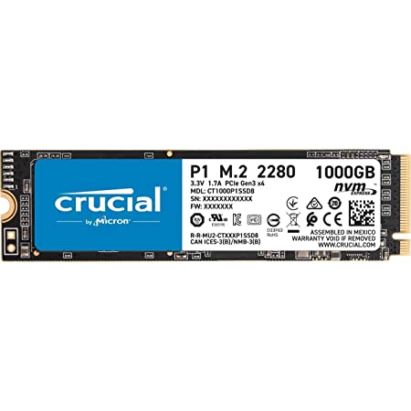 HD INTERNO 1TB M.2 SOLIDO CRUCIAL CT1000P2SSD8