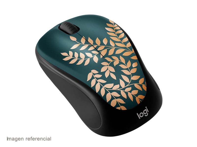 MOUSE LOGITECH INALAMBRICO M317C COLLECTION GOLDEN GARDEN 910-006115