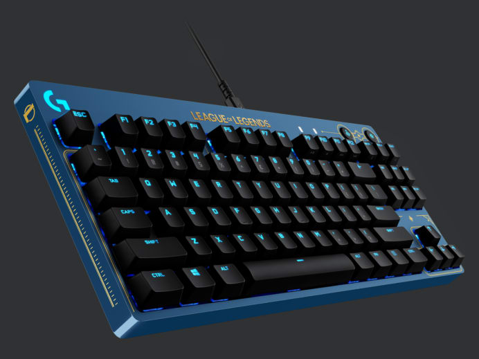 TECLADO LOGITECH USB G PRO LEAGUE OF LEGENDS 920-010533