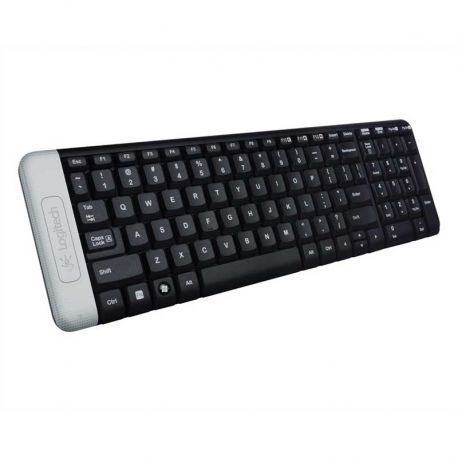 TECLADO LOGITECH INALAMBRICO USB BLACK SPANISH K230 920-004424